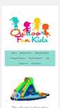 Mobile Screenshot of outdoorfunkids.com